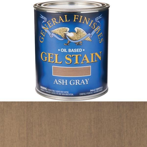 Gel Stain - Oil Based - Color:Ash Gray - Size:1 Quart
